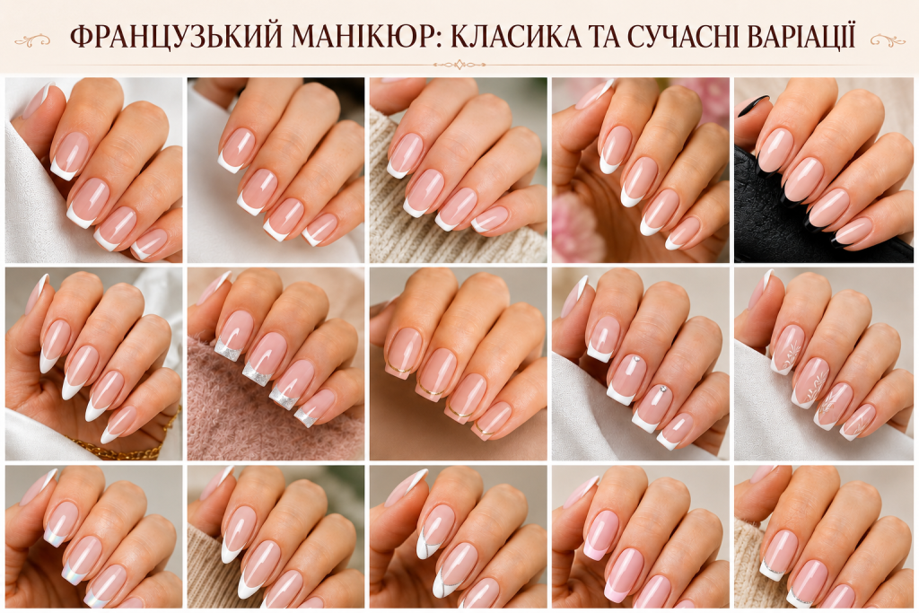 Варіанти французького манікюру від класичного френча до сучасного дизайну